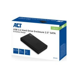 ACT AC1215 behuizing voor opslagstations HDD-/SSD-behuizing ACT AC1215 behuizing voor opslagstations HDD-/SSD-behuizing