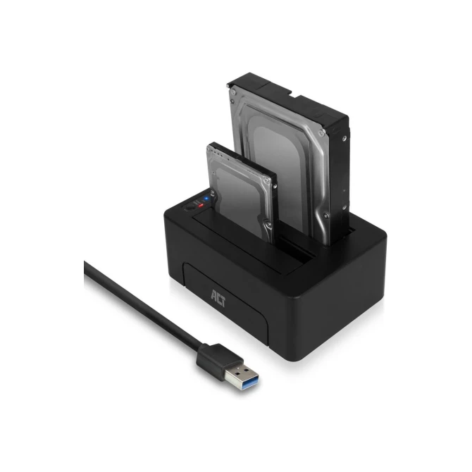 ACT AC1504 basisstation voor opslagstations USB 3.2 Gen 1 (3