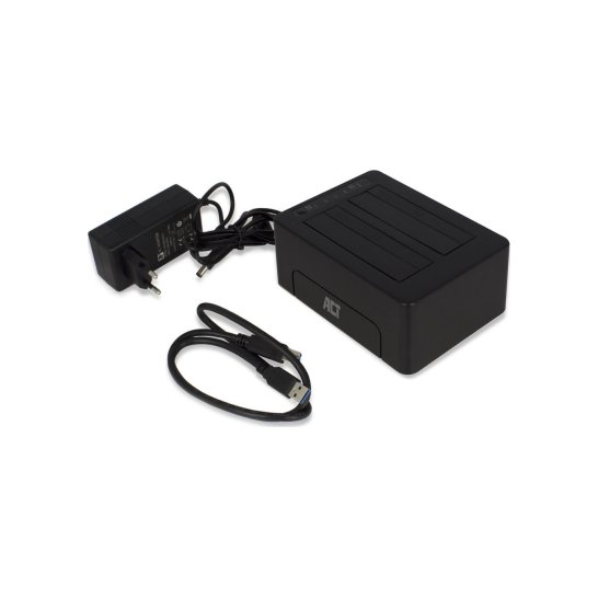 ACT AC1504 basisstation voor opslagstations USB 3.2 Gen 1 (3