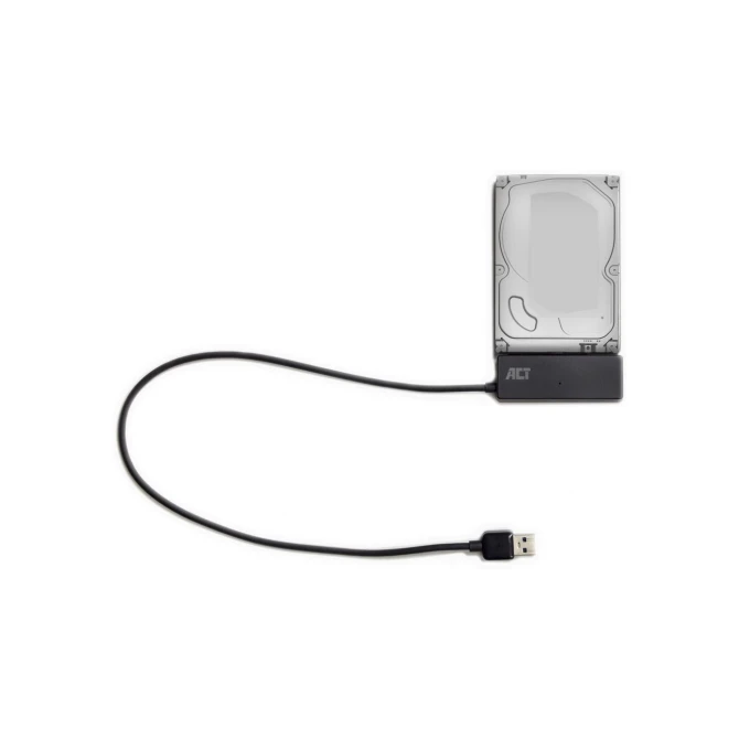 ACT 2,5 inch en 3,5 inch SATA HDD SSD naar USB 3.2 Gen1 adap