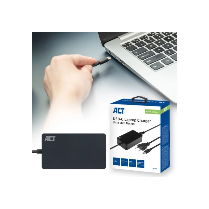 ACT AC2000 netvoeding & inverter Binnen 45 W Zwart