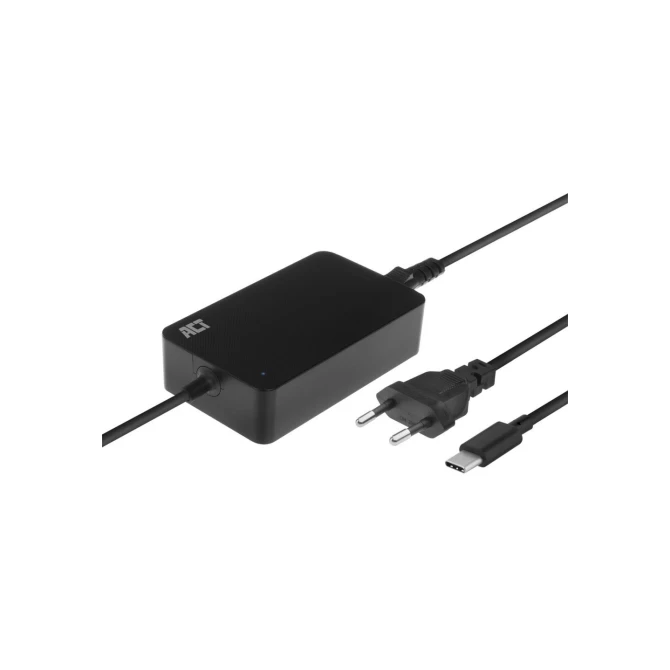 ACT AC2005 | Universele USB-C Notebook Lader | 65 Watt PDP | 2,75 Meter