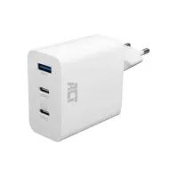 ACT USB-C/USB-A lader 65W 3-poorts met Power Delivery PPS, Q