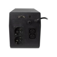 ACT AC2310 UPS Line-interactive 1 kVA 600 W 4 AC-uitgang(en) ACT AC2310 UPS Line-interactive 1 kVA 600 W 4 AC-uitgang(en)