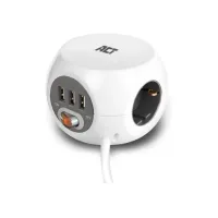 ACT AC2405 power uitbreiding 1,5 m 3 AC-uitgang(en) Binnen W