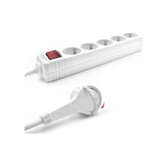 ACT AC2455 power uitbreiding 1,5 m 5 AC-uitgang(en) Binnen W