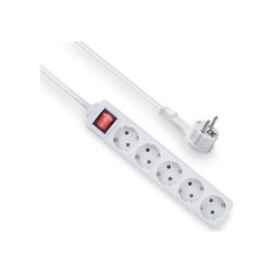 ACT AC2455 power uitbreiding 1,5 m 5 AC-uitgang(en) Binnen W ACT AC2455 power uitbreiding 1,5 m 5 AC-uitgang(en) Binnen W