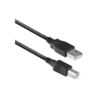 ACT AC3033 USB-kabel 3 m USB 2.0 USB A USB B Zwart