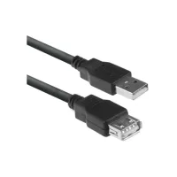 ACT AC3040 USB-kabel 1,8 m USB 2.0 USB A Zwart