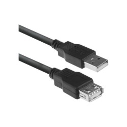 ACT AC3040 USB-kabel 1,8 m USB 2.0 USB A Zwart ACT AC3040 USB-kabel 1,8 m USB 2.0 USB A Zwart
