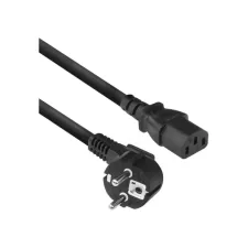 ACT AC3305 electriciteitssnoer Zwart 2 m Netstekker type F C