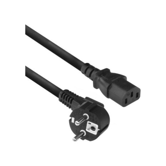 ACT AC3305 electriciteitssnoer Zwart 2 m Netstekker type F C ACT AC3305 electriciteitssnoer Zwart 2 m Netstekker type F C