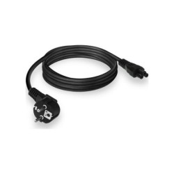 ACT AC3310 electriciteitssnoer Zwart 2 m CEE7/7 C5 stekker ACT AC3310 electriciteitssnoer Zwart 2 m CEE7/7 C5 stekker