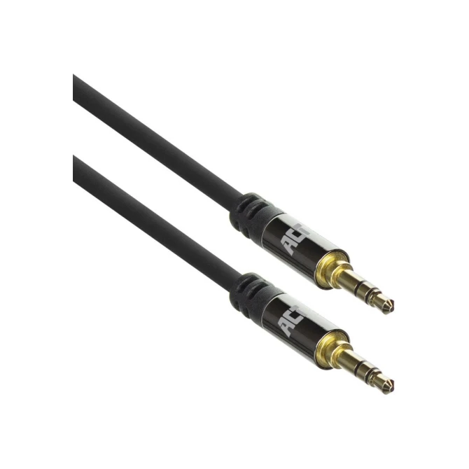 ACT AC3612 audio kabel 5 m 3.5mm Zwart