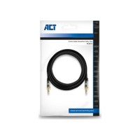 ACT AC3612 audio kabel 5 m 3.5mm Zwart ACT AC3612 audio kabel 5 m 3.5mm Zwart