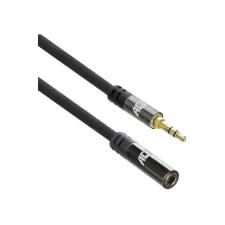 ACT AC3617 audio kabel 5 m 3.5mm Zwart