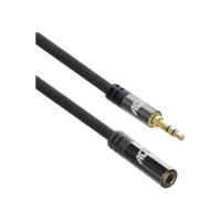 ACT AC3617 audio kabel 5 m 3.5mm Zwart