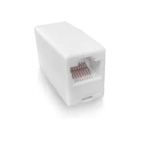 ACT AC4105 tussenstuk voor kabels RJ-45 Wit