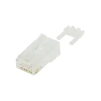 ACT UTP Cat6 modulaire connector, RJ45, Zip Bag
