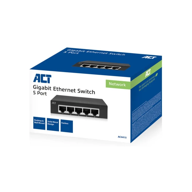 ACT AC4415 netwerk-switch Unmanaged Gigabit Ethernet (10/100