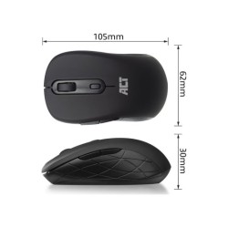 ACT AC5125 muis Ambidextrous RF Draadloos IR LED 1600 DPI