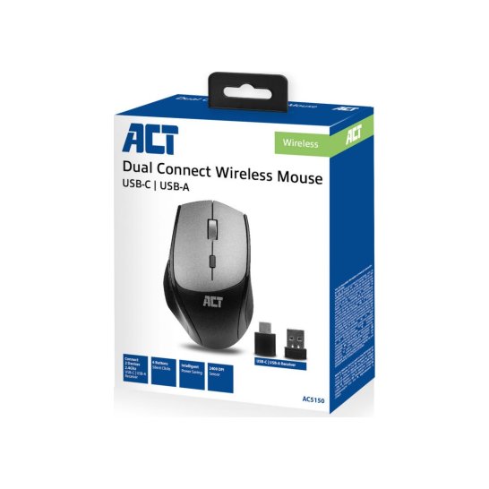 ACT AC5150 muis Rechtshandig RF Draadloos IR LED 2400 DPI