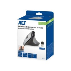 ACT AC5155 muis Rechtshandig RF-draadloos + Bluetooth Optisc ACT AC5155 muis Rechtshandig RF-draadloos + Bluetooth Optisc