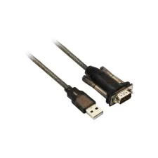 ACT AC6000 seriële kabel Zwart 1,5 m USB Type-A DB-9 ACT AC6000 seriële kabel Zwart 1,5 m USB Type-A DB-9
