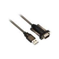 ACT AC6000 seriële kabel Zwart 1,5 m USB Type-A DB-9 ACT AC6000 seriële kabel Zwart 1,5 m USB Type-A DB-9