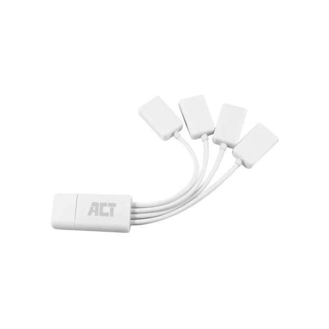 ACT AC6210 | Interface Hub | USB 3.2 Gen 1 (3.1 Gen 1) Type-A | 480 Mbit/s | Wit