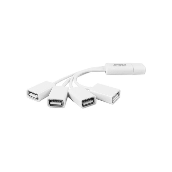 ACT AC6210 | Interface Hub | USB 3.2 Gen 1 (3.1 Gen 1) Type-A | 480 Mbit/s | Wit