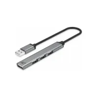 ACT AC6225 interface hub USB 2.0 480 Mbit/s Grijs