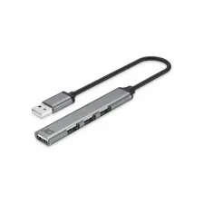 ACT AC6225 interface hub USB 2.0 480 Mbit/s Grijs