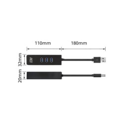 ACT AC6310 interface hub USB 3.2 Gen 1 (3.1 Gen 1) Type-A 50 ACT AC6310 interface hub USB 3.2 Gen 1 (3.1 Gen 1) Type-A 50