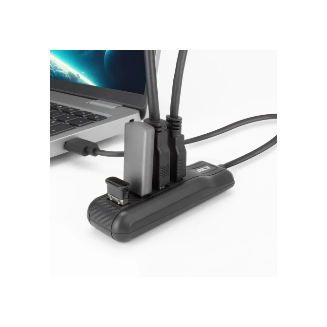 ACT USB 3.2 Gen 1 (3.1 Gen 1) Type-A 5000 Mbit/s Zwart