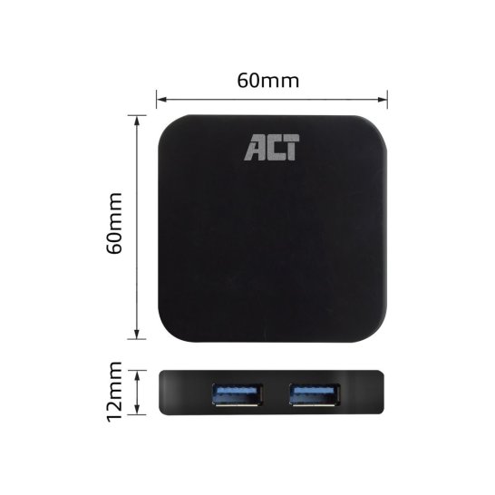 ACT AC6410 interface hub USB 3.2 Gen 2 (3.1 Gen 2) Type-C 50