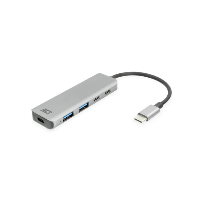 ACT USB-C hub 3.0, 2x USB-A, 2x USB-C