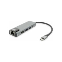 ACT AC7091 laptop dock & poortreplicator Bedraad USB 3.2 Gen ACT AC7091 laptop dock & poortreplicator Bedraad USB 3.2 Gen