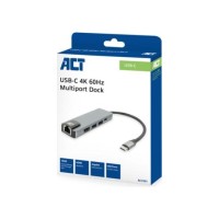 ACT AC7091 laptop dock & poortreplicator Bedraad USB 3.2 Gen ACT AC7091 laptop dock & poortreplicator Bedraad USB 3.2 Gen