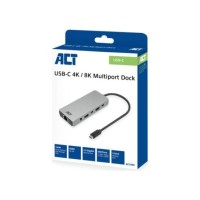 ACT AC7095 laptop dock & poortreplicator Bedraad USB 3.2 Gen ACT AC7095 laptop dock & poortreplicator Bedraad USB 3.2 Gen
