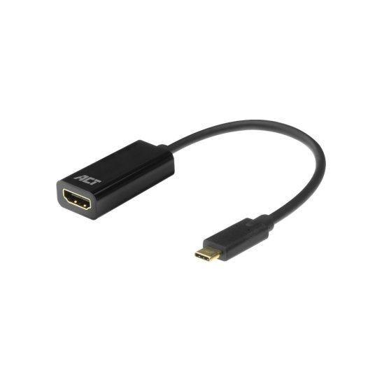 ACT AC7305 video kabel adapter 0,15 m USB Type-C HDMI Type A ACT AC7305 video kabel adapter 0,15 m USB Type-C HDMI Type A