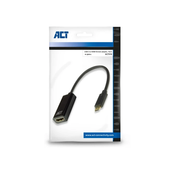 ACT AC7310 video kabel adapter 0,15 m USB Type-C HDMI Type A