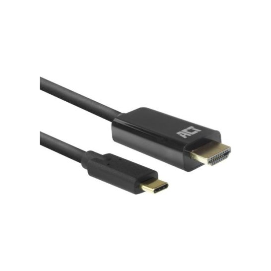 ACT AC7315 video kabel adapter 2 m USB Type-C HDMI Type A (S ACT AC7315 video kabel adapter 2 m USB Type-C HDMI Type A (S