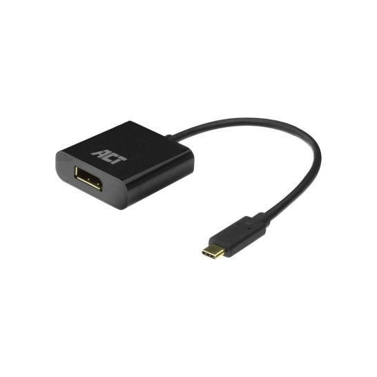 ACT AC7320 video kabel adapter 0,15 m USB Type-C DisplayPort ACT AC7320 video kabel adapter 0,15 m USB Type-C DisplayPort