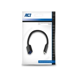 ACT AC7340 USB-kabel 0,2 m USB 3.2 Gen 1 (3.1 Gen 1) USB C U
