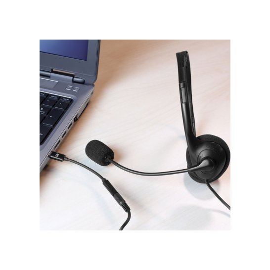 ACT AC7380 audio kabel 0,11 m 3.5mm USB Type-C Zwart ACT AC7380 audio kabel 0,11 m 3.5mm USB Type-C Zwart