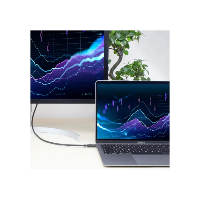 ACT AC7401 USB-kabel 1 m USB 3.2 Gen 1 (3.1 Gen 1) USB C Zwa