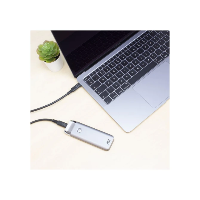 ACT AC7401 USB-kabel 1 m USB 3.2 Gen 1 (3.1 Gen 1) USB C Zwa