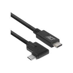 ACT AC7406 USB-kabel 1 m USB 3.2 Gen 1 (3.1 Gen 1) USB C Zwa