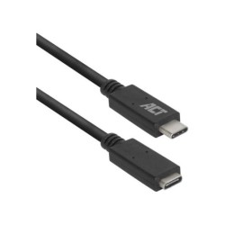 ACT AC7412 USB-kabel 2 m USB 3.2 Gen 1 (3.1 Gen 1) USB C Zwa ACT AC7412 USB-kabel 2 m USB 3.2 Gen 1 (3.1 Gen 1) USB C Zwa